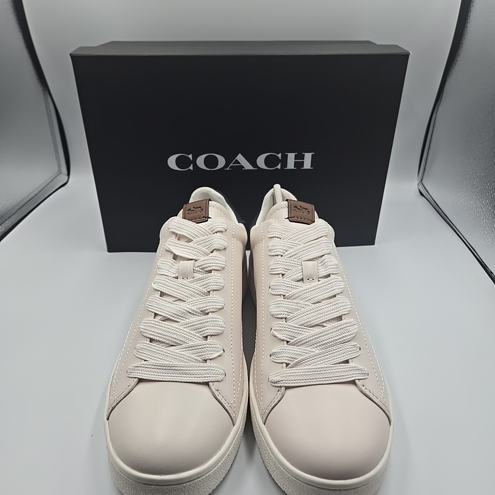 Coach Cream Sneakers